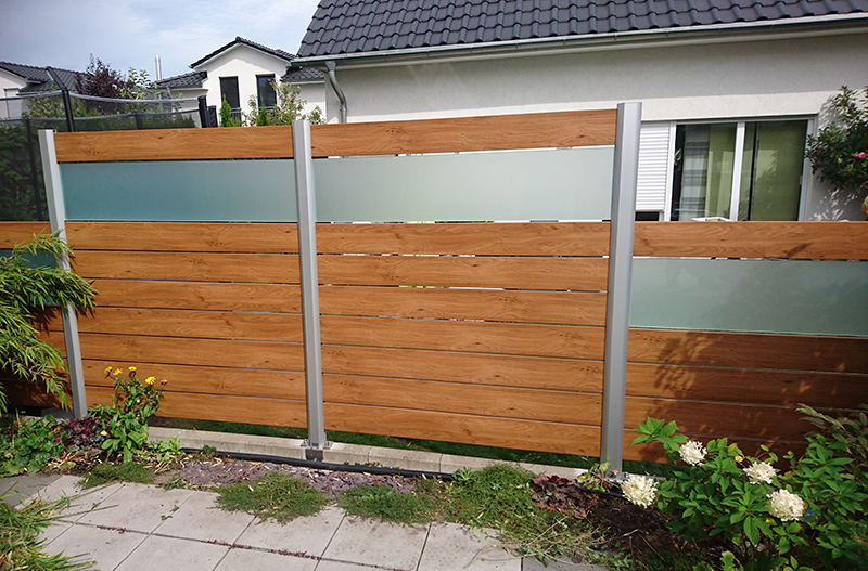 Sichtschutz Holz modern